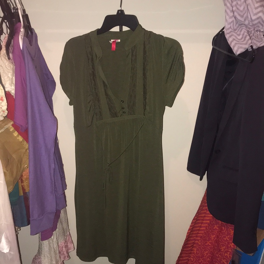 Dark green dress XL